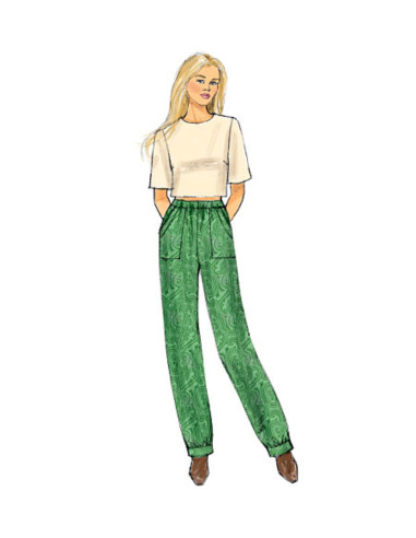 Molde de calça - Butterick 6137