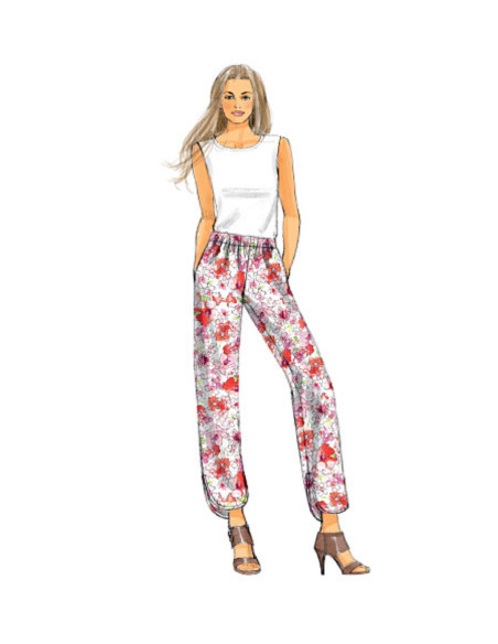 Molde de calça - Butterick 6137