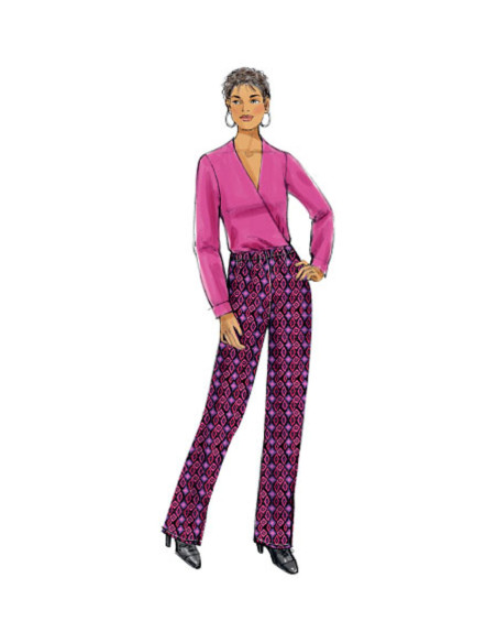 Molde de calça - Butterick 6137