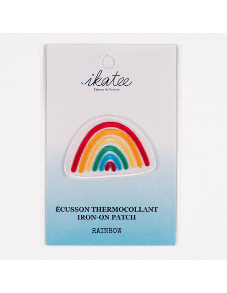 Emblema termocolante - Arco-íris