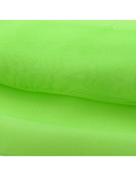 Tecido organza - Verde limão