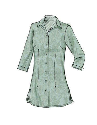 Molde de blusa - Vogue 8772