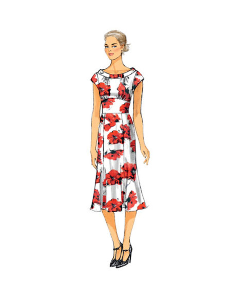 Molde de vestidos e macacão - Butterick 6130