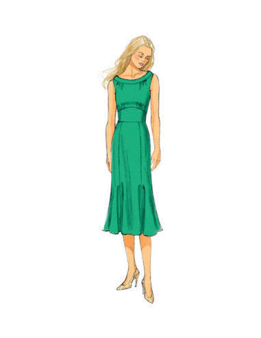 Molde de vestidos e macacão - Butterick 6130