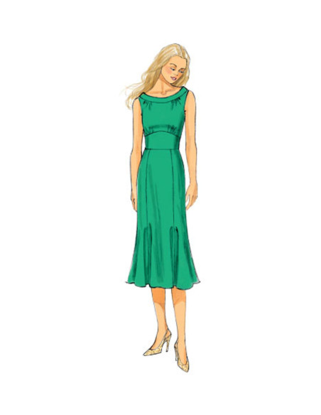 Molde de vestidos e macacão - Butterick 6130