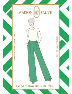 Padrão de calça Brooklyn - Maison Fauve 2