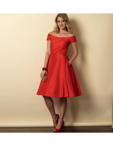 Molde de vestido - Butterick 6129