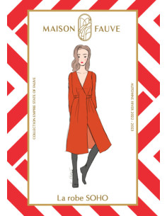 Molde de vestido Soho - Maison Fauve 2