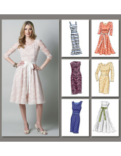 Molde de vestido - Vogue 8766