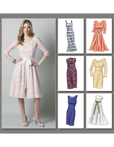 Molde de vestido - Vogue 8766