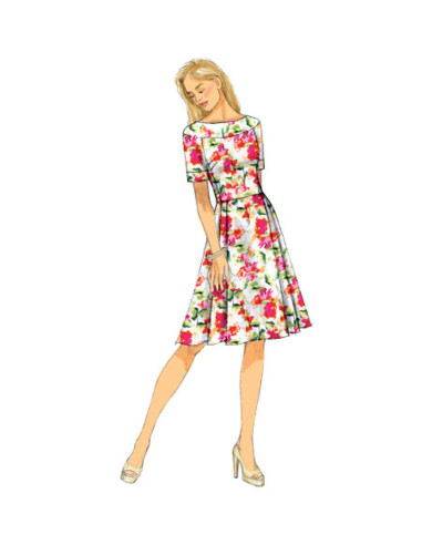 Molde de vestido - Butterick 6129