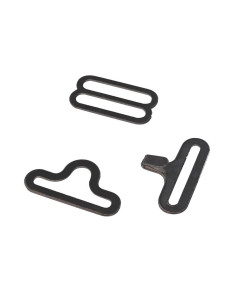 Conjunto de 3 laços de borboleta - Preto 2