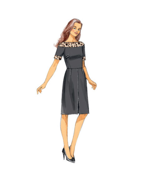 Molde de vestido - Butterick 6129