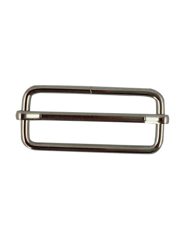 Fivela deslizante - Prata 20 mm