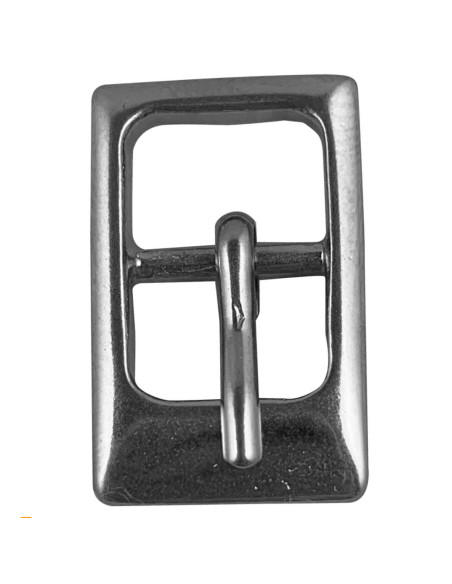 Fivela de cinto - Prata fosca 10 mm