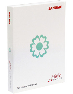 Atualização de software Artistic Digitizer Junior para Digitizer Full Janome