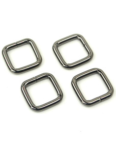 Conjunto de 4 anéis quadrados - Canhão de fuzil 12,7 mm