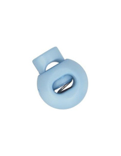 Cordão de aperto com bola - Azul celeste