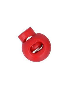 Cordão de aperto com bola - Vermelho