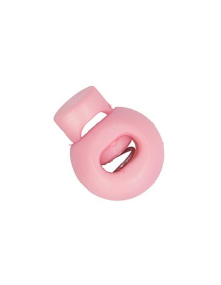 Cordão de cortina com bola - Rosa bebê