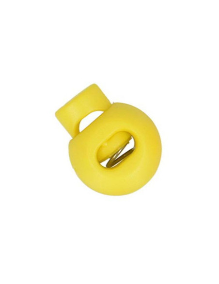 Fecho de cordão esférico - Amarelo