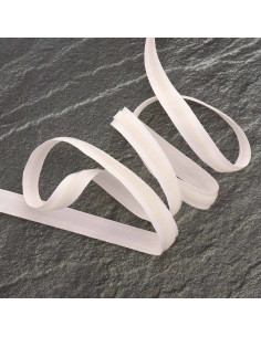 Fita de veludo grosgrain - Creme