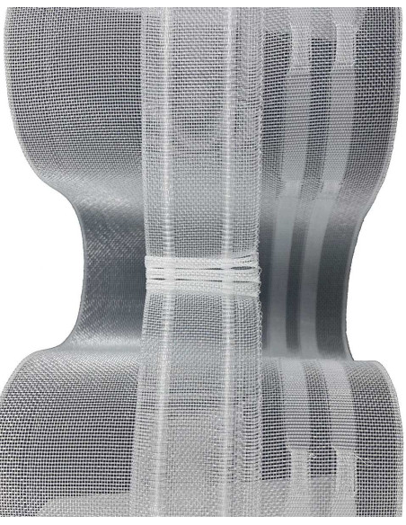 Ruflete ondulado automático - Transparente