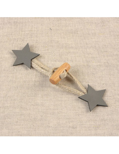 Estrela de Brandemburgo semelhante - Cinza