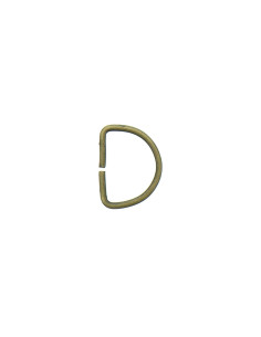 Anel em D 20 mm - Bronze