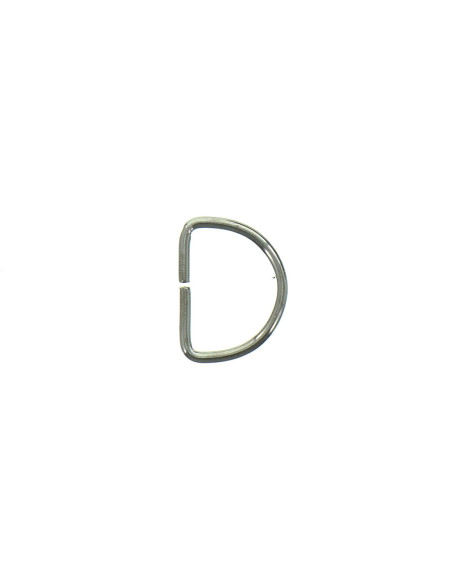 Anel em D 20 mm - Cano de fuzil