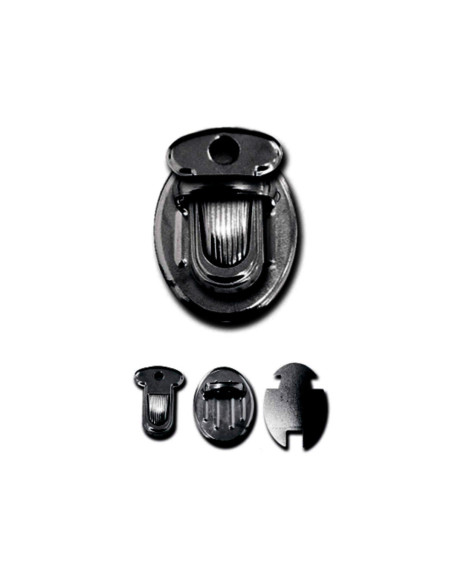 Fecho pequeno para mochila 25 x 18 mm - Canhão de fuzil