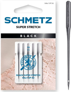 Agulhas super stretch Black Schmetz