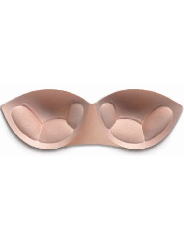 Copa push-up para sutiã - Bege