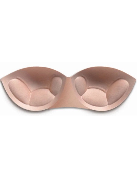 Copa push-up para sutiã - Bege