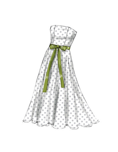 Molde de vestido - Vogue 8766