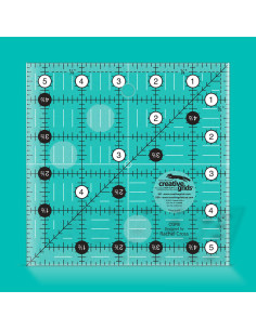 Régua quadrada de quilting 5.5" x 5.5" Creative Grids 2