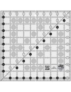 Régua quadrada de quilting 10.5" x 10.5" Creative Grids