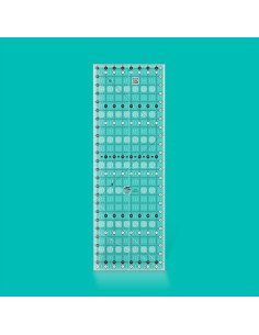 Régua retangular para quilting 8.5" x 24.5" Creative Grids 2