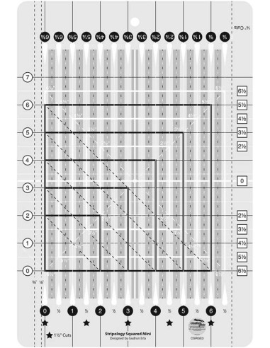 Régua Mini Stripology Creative Grids