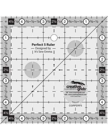 Régua Perfect 5 Creative Grids