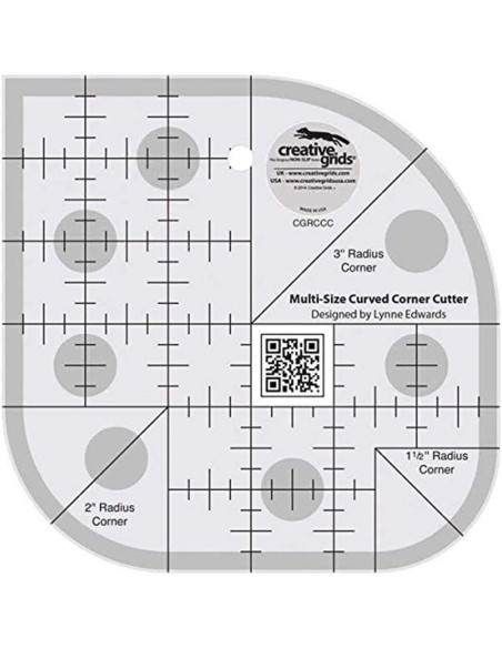 Cortador de Cantos Curvos Multi-Tamanho Creative Grids