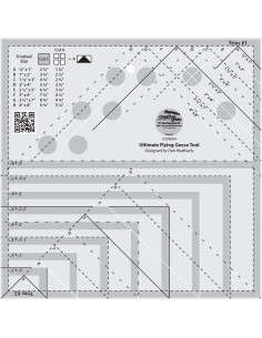 Regra Ultimate Flying Geese Creative Grids