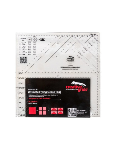 Regra Ultimate Flying Geese Creative Grids