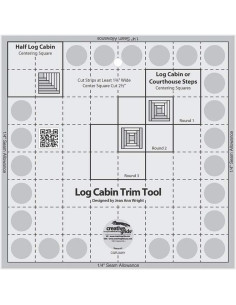Ferramenta de Corte Log Cabin de 8" Creative Grids