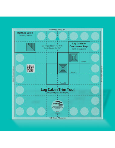 Ferramenta de Corte Log Cabin de 8" Creative Grids