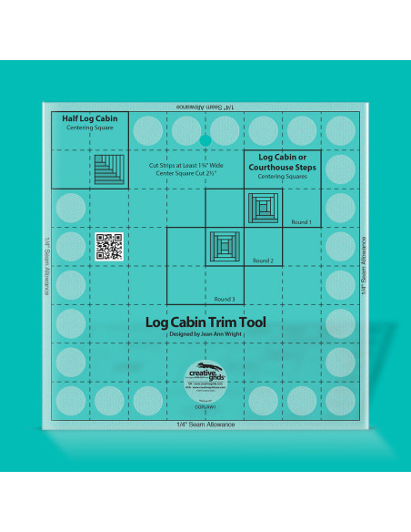 Ferramenta de Corte Log Cabin de 8" Creative Grids