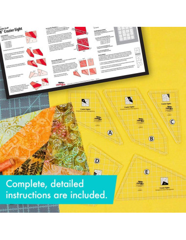 Conjunto de regras Crazy Eights Creative Grids