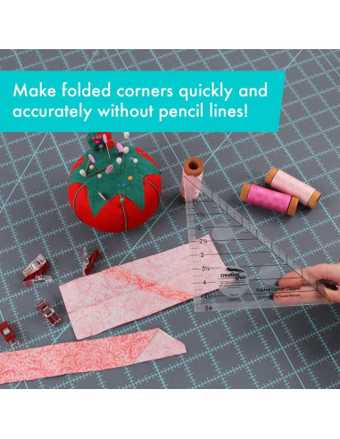 Régua Folded Corner Clipper Creative Grids