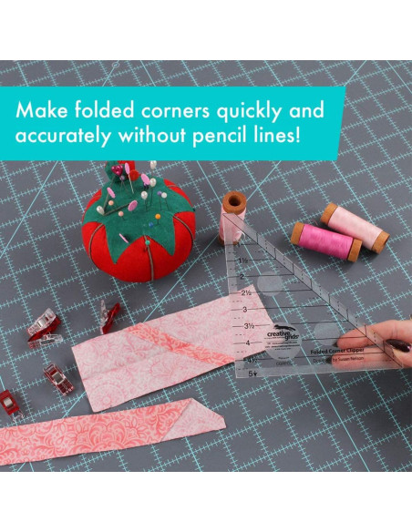Régua Folded Corner Clipper Creative Grids