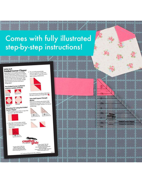 Régua Folded Corner Clipper Creative Grids
